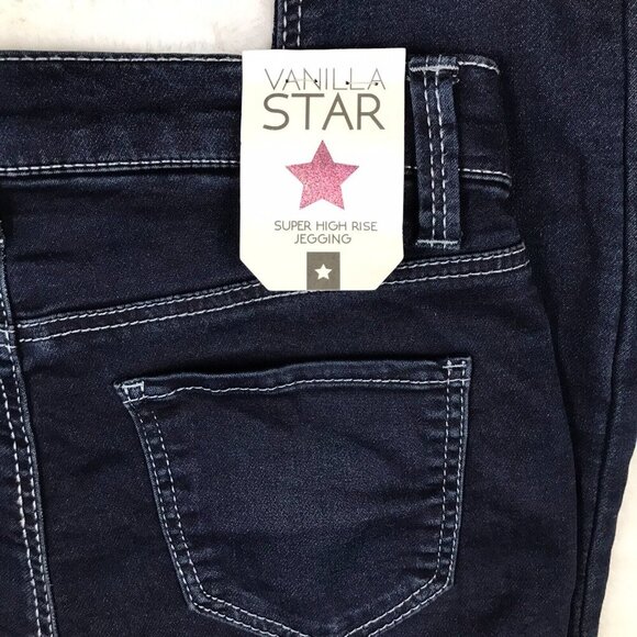 VANILLA STAR Super High Jeans Jeggings NWT 3 - Picture 6 of 7